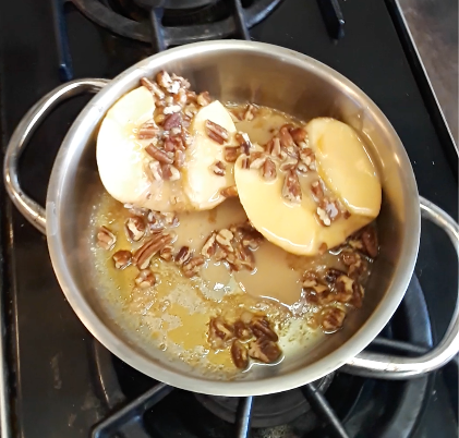Baked Apples with Cajeta
