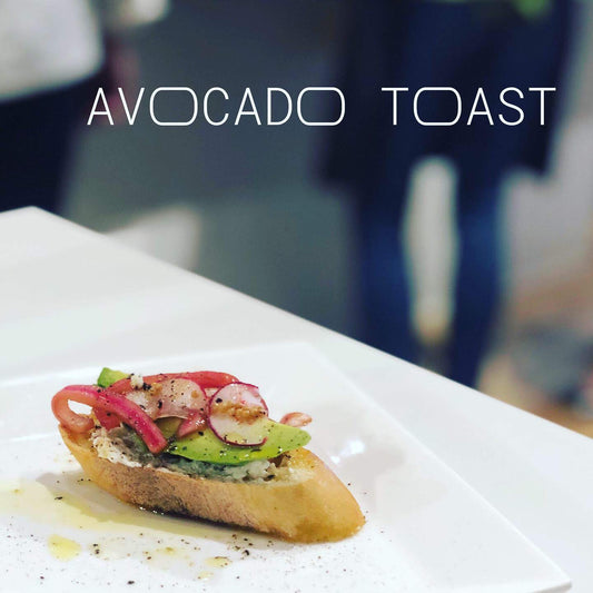 Avocado Toast with Radish and Pickled Red Onion