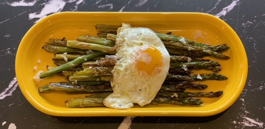 Fried Egg and Asparagus