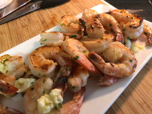 Grilled Lime Tequila Prawns