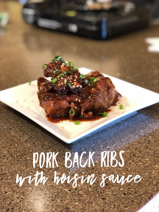 Pork Back Ribs with Hoisin Sauce