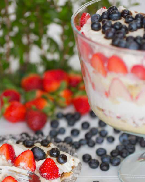Fourth of July Trifle