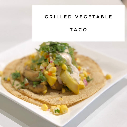 Grilled Vegetable Tacos with Corn Salsa
