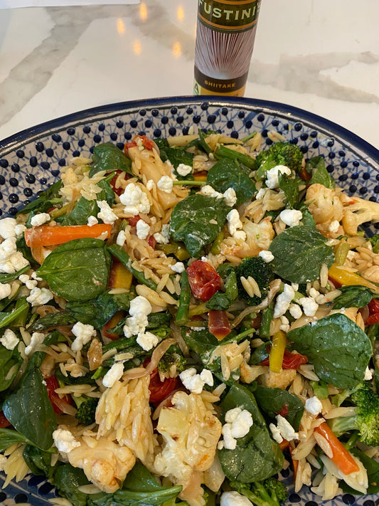 Orzo Agrodolce Vegetables
