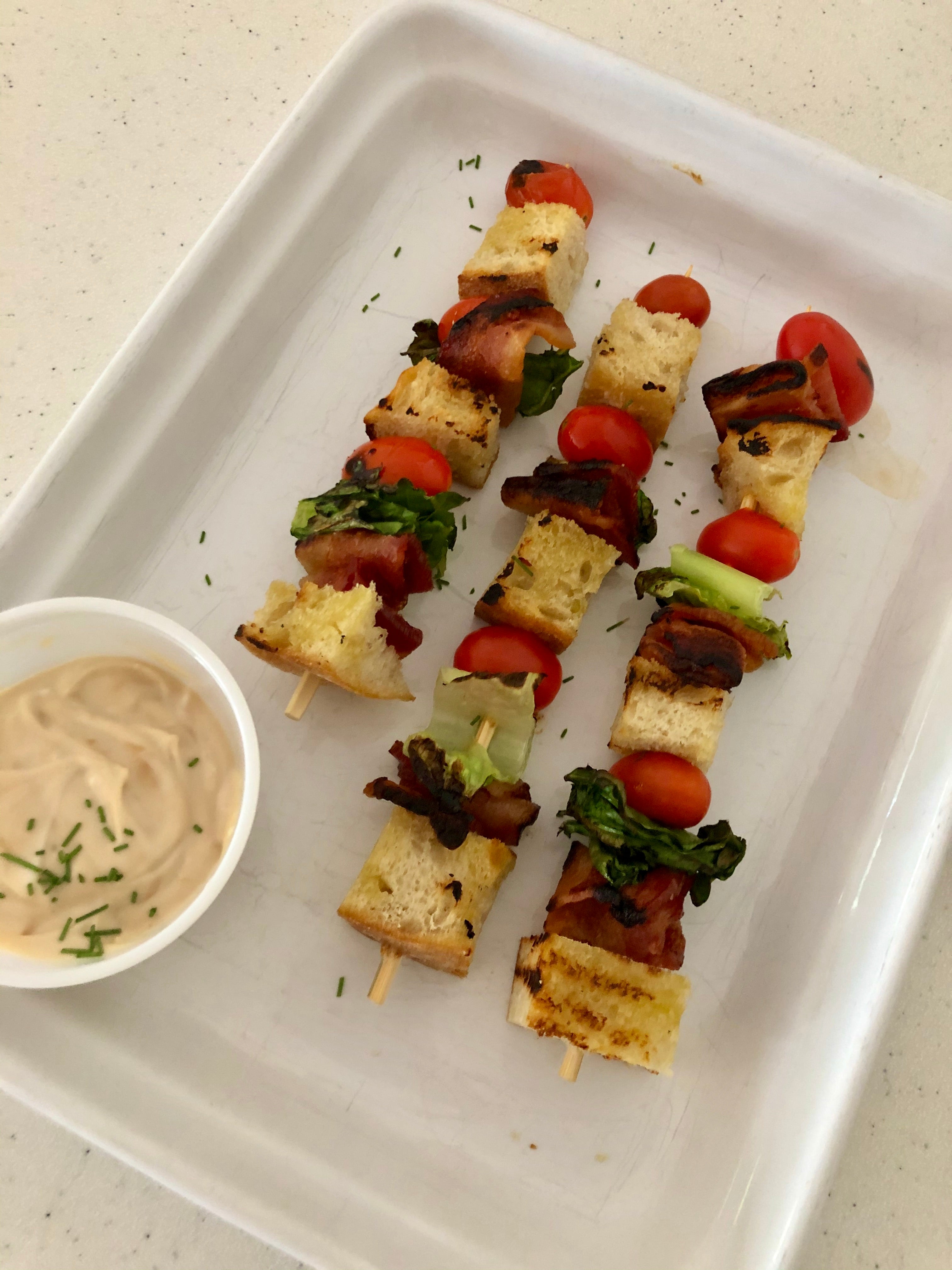 Summer BLT Skewers – Fustini's Oils & Vinegars