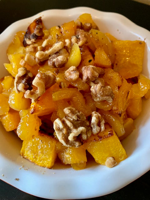 Butternut Squash with Apricot Sauce