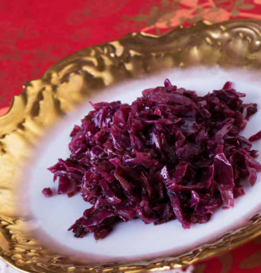 Balsamic Braised Red Cabbage