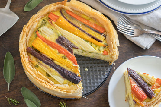 Quiche with Root Vegetables