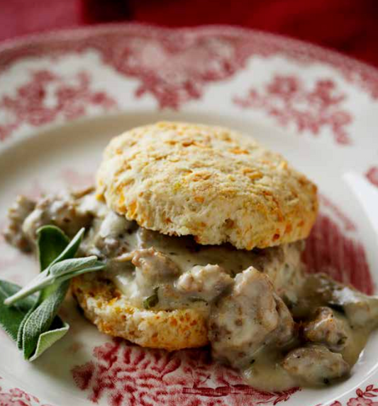 Cheddar and Green Chili Biscuits