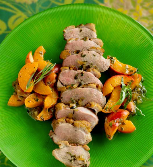 Apricot Basil Duck Breasts