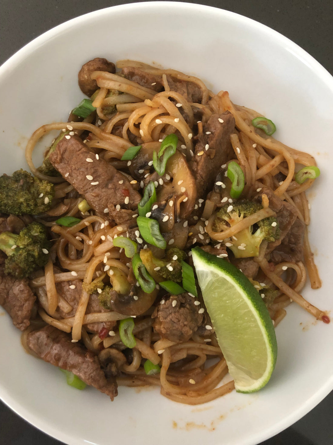 Beef and Broccoli with Noodles