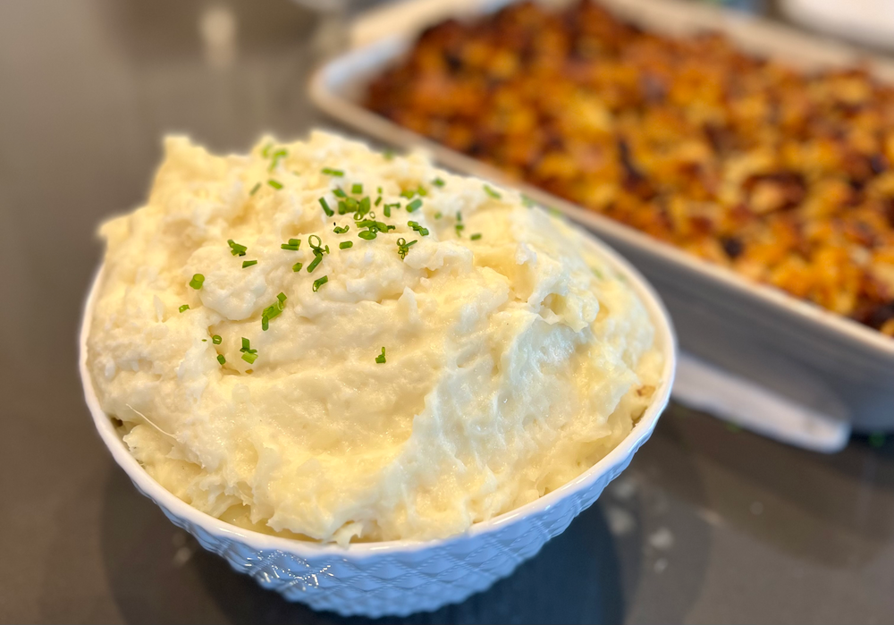 Manchego Whipped Potatoes