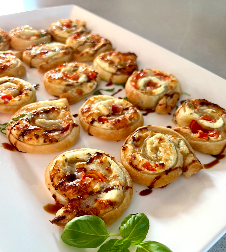 Tomato Feta Pinwheels – Fustini's Oils & Vinegars