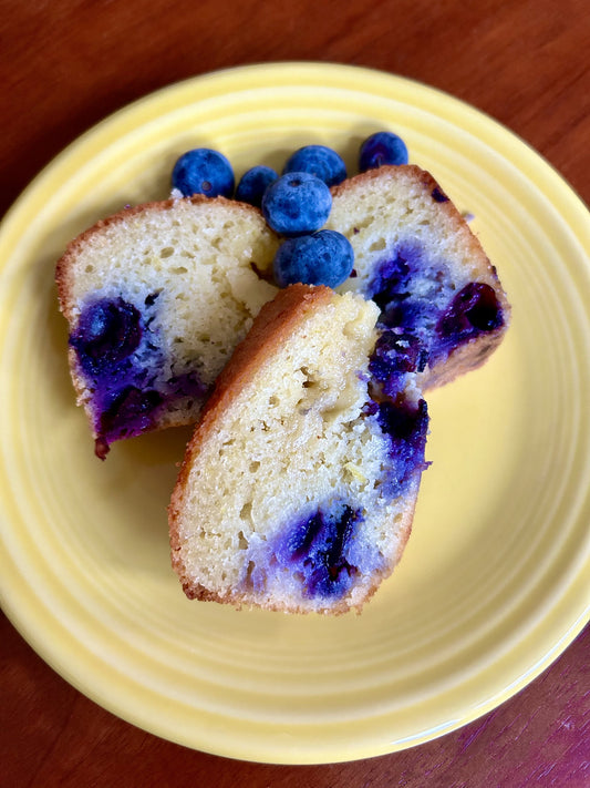 Lemon Blueberry Yogurt Loaf