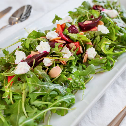 Roasted Beet & Fresh Mozzarella Salad