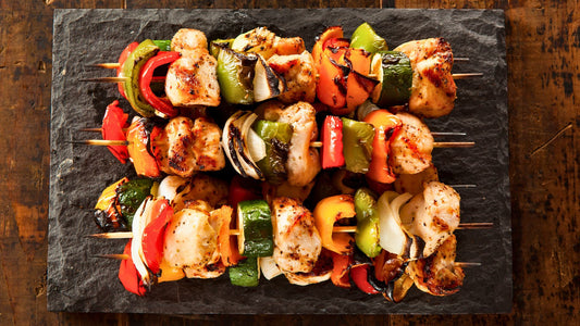 Chicken Vegetable Skewers