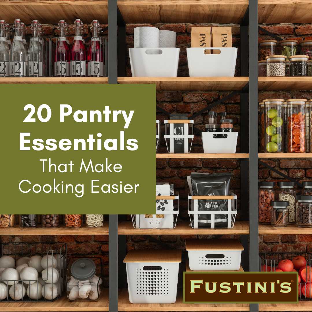 20 Pantry Essentials That Make Cooking Easier