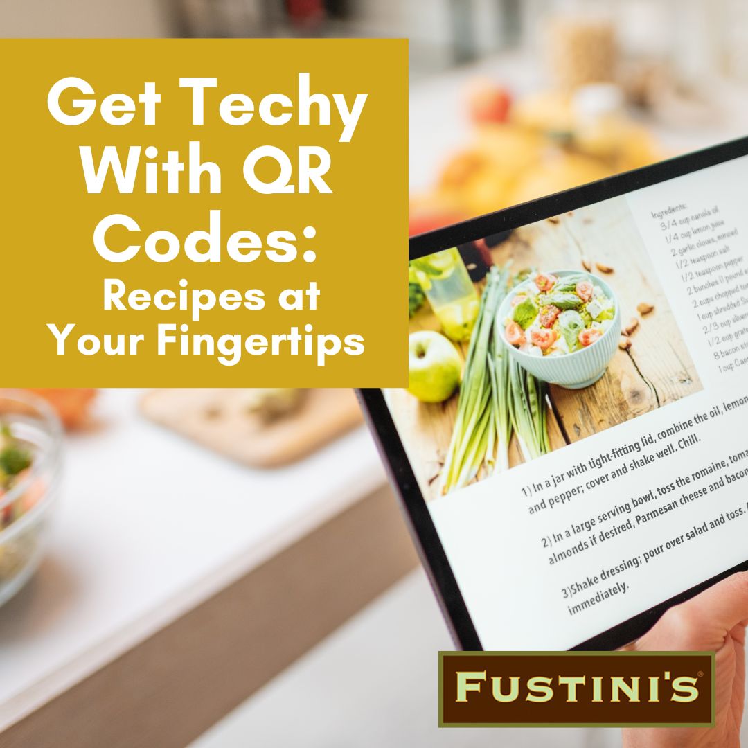 Getting Techy With QR Codes: Recipes at Your Fingertips