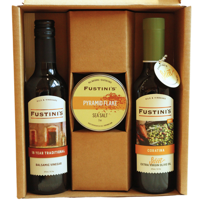 Packaging - 2 bottles and a Pantry Item Gift Box