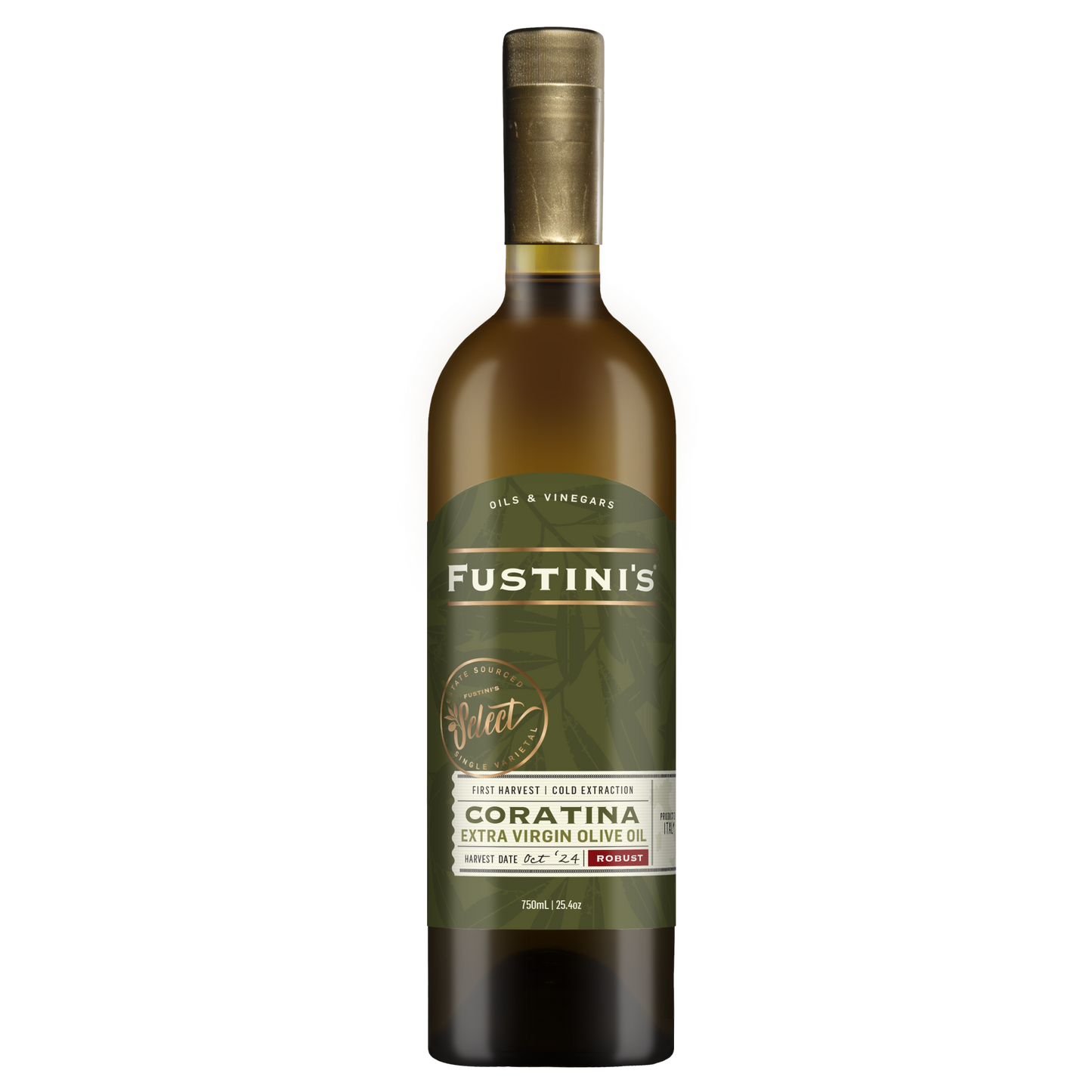 Coratina SELECT Extra Virgin Olive Oil | October 2024 Harvest | Puglia, Italy